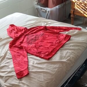 Adidas Kids Red Hoodie Jacket